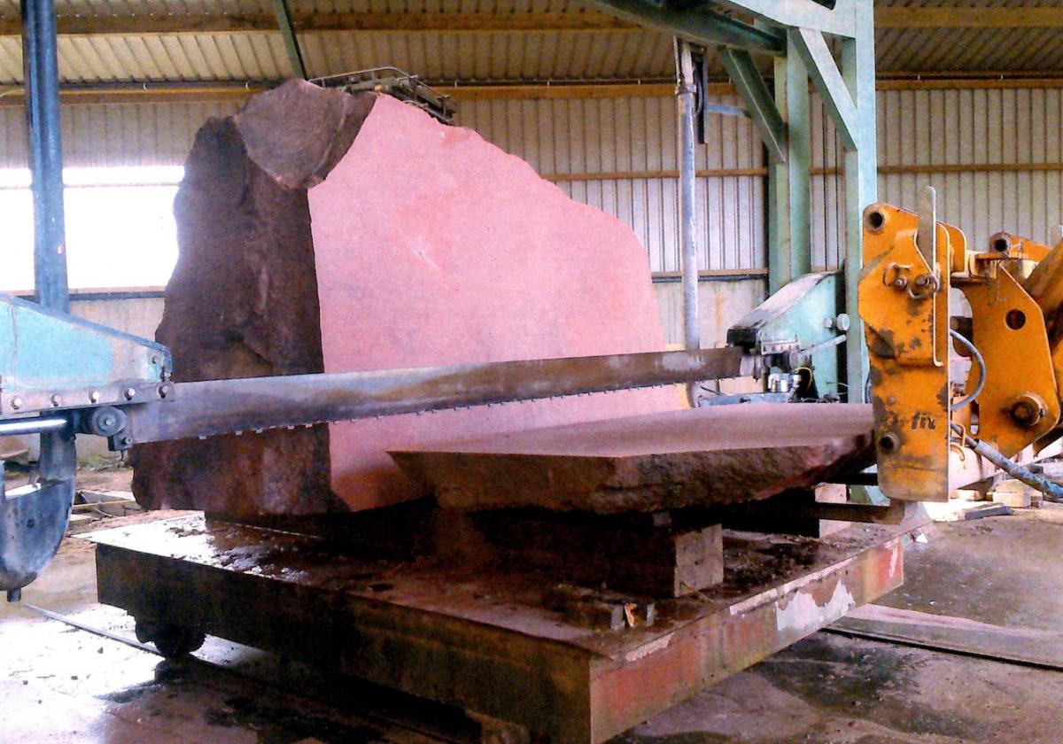 Stone cutting